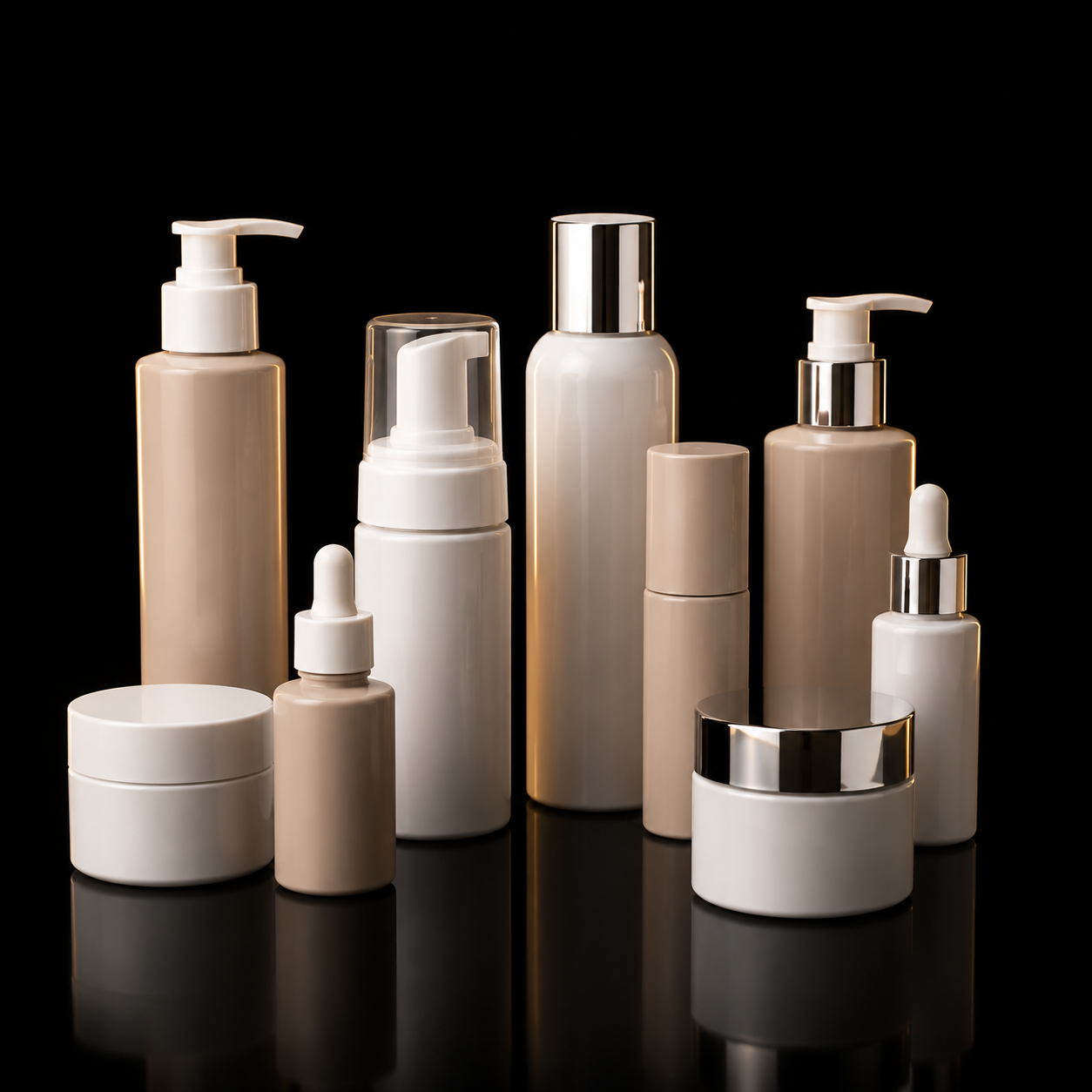 Personal care and cosmetic packaging solutions including bottles jars and dispensers | Aorui Pack